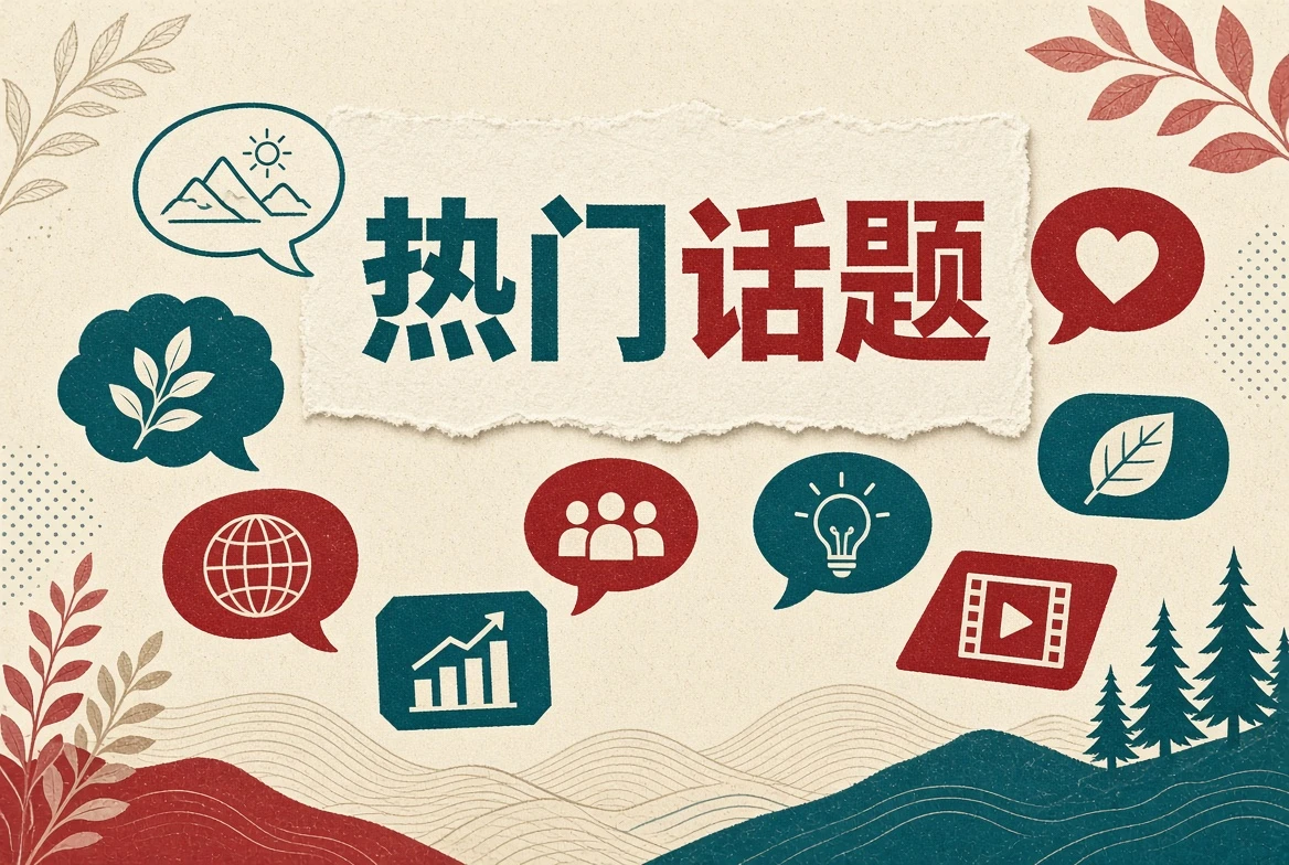 热门话题栏目图